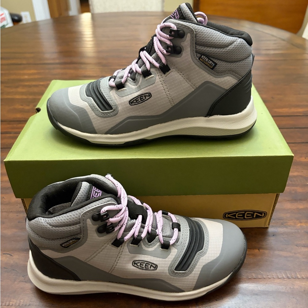 Keen Steel Gray Tempo Flex Mid WP Woman US 6 ACS
